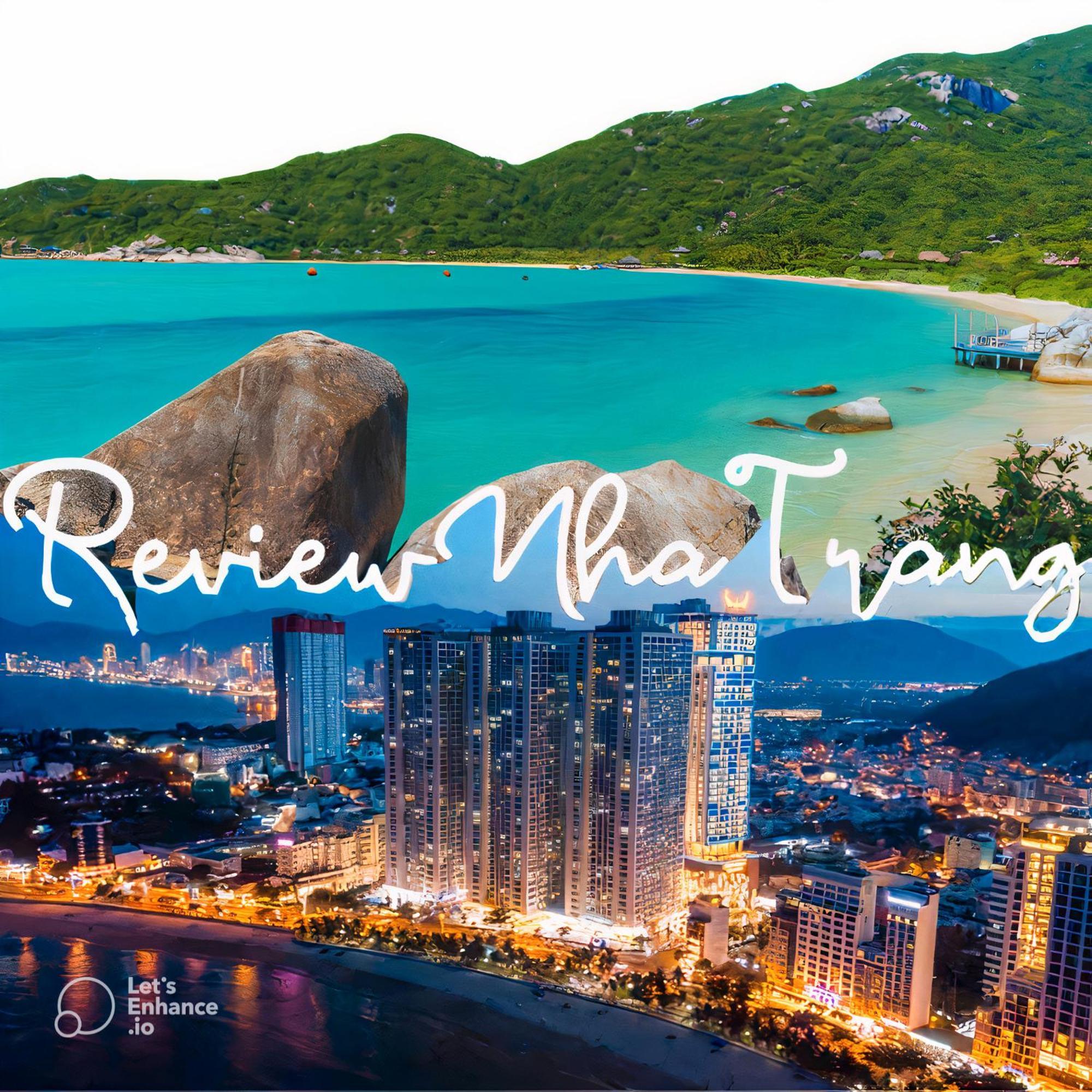Can Ho Mt Vien Trieu Oceanus Apartment - Thai Ha Nha Trang Exteriér fotografie